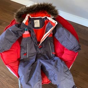 Mini Boden Bomber Snowsuit